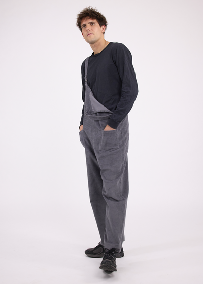 Salopette Grise Homme Grande Taille