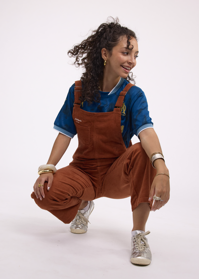 Salopette Velours Cacao