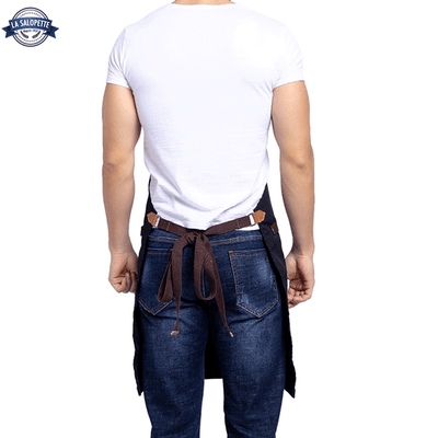 Plastron de Cuisine Noir