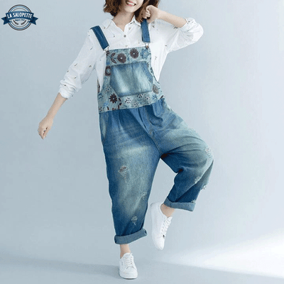 Plastron en Jean Large