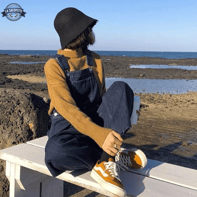 Salopette Denim Printemps