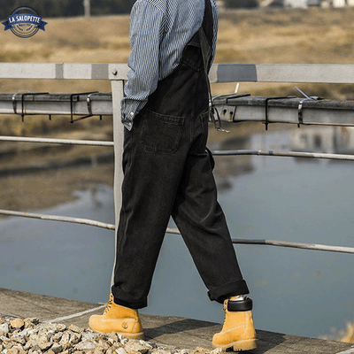 진 작업복<br> 라모 블랙
