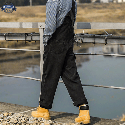 진 작업복<br> 라모 블랙