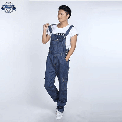 데님 작업복<br> 카이테 코끼리 다리