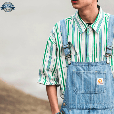 Salopette Homme Rayée