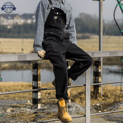 진 작업복<br> 라모 블랙