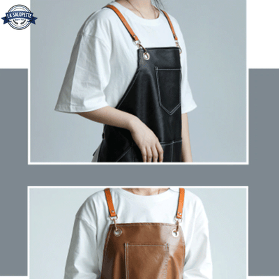 Tablier Cuir Foncé