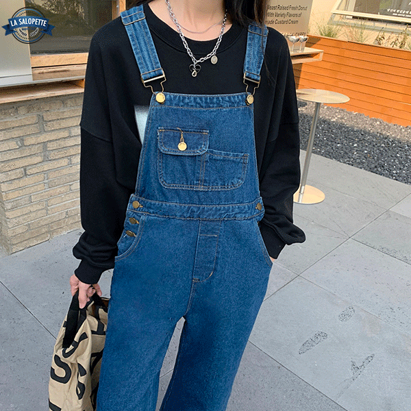 진 작업복<br> 네이비 블루 레이디
