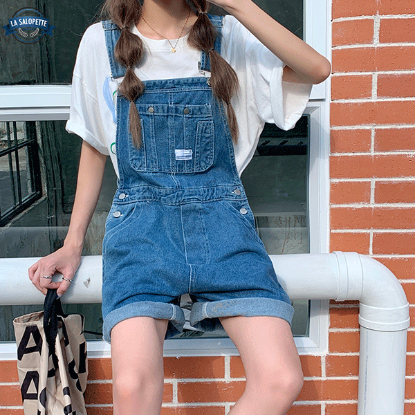 오버롤 반바지<br> 장 카상드르 