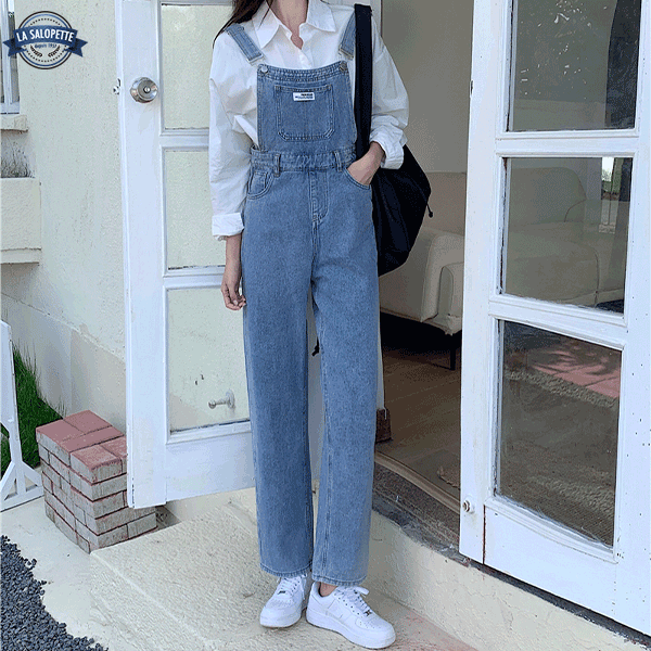 데님 작업복<br> 하이웨이스트