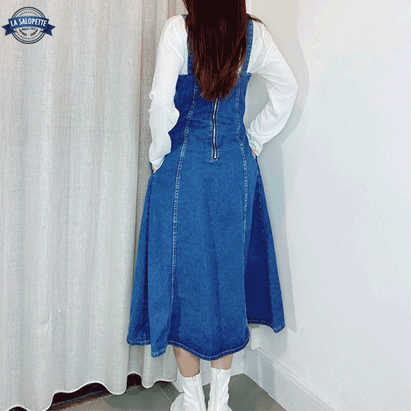 전체 드레스<br> 인디고 블루