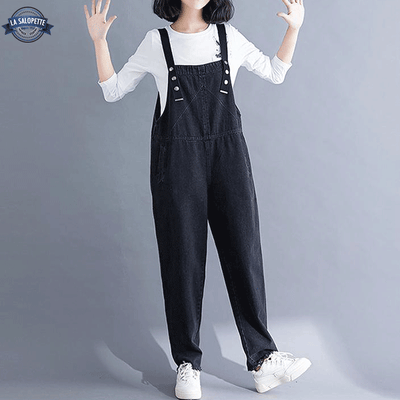 Cotte Pantalon Noir