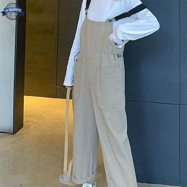 빈티지 작업복<br> 스트랩 카키 우키요