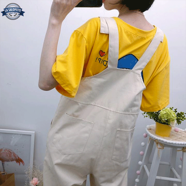 빈티지 작업복<br> 피치 베이지