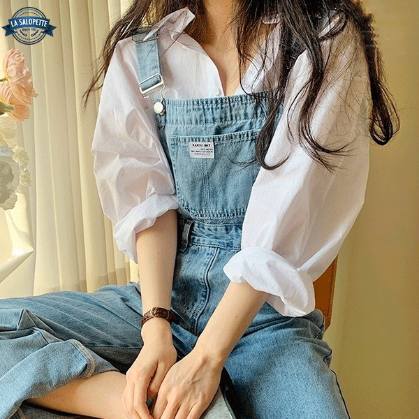 데님 작업복<br> 블루 루프 포함