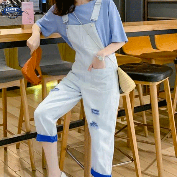 빈티지 작업복<br> 블랑쉬 페인터 보케토 