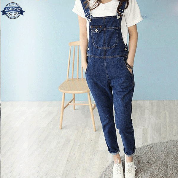 데님 작업복<br> 나이트 블루 부다페스트