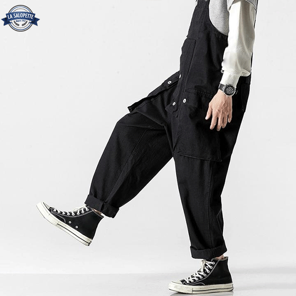 Salopette de Pêcheur Noir