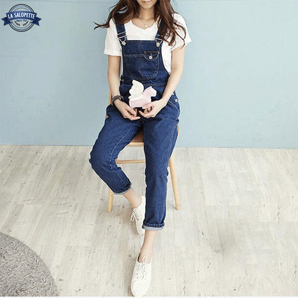 데님 작업복<br> 나이트 블루 부다페스트