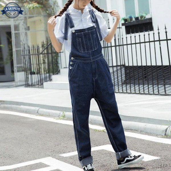 데님 작업복<br> 여성 어반 댄스