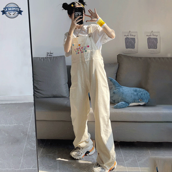 빈티지 작업복<br> 벨벳 하라주쿠