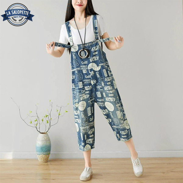 Salopette Motif Imprimé