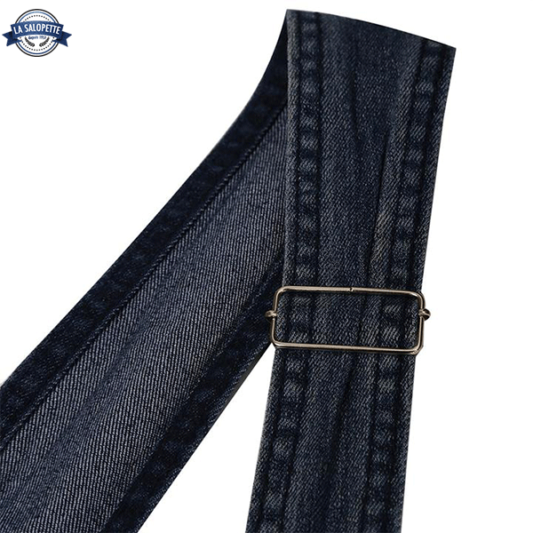 Salopette Jean Bavette Noire
