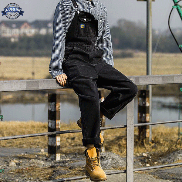 진 작업복<br> 라모 블랙