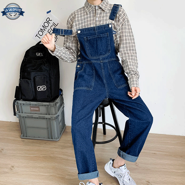 데님 작업복<br> 부츠컷 팬츠 
