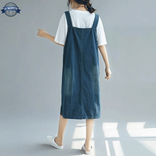 전체 드레스<br> 덕 블루