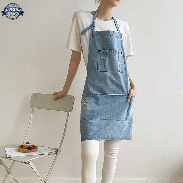 Jean Koë 앞치마 작업복 